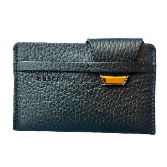 New $250 Buscemi Buscemi Mens Accessories Black Leather Wallet - Picture 8 of 13